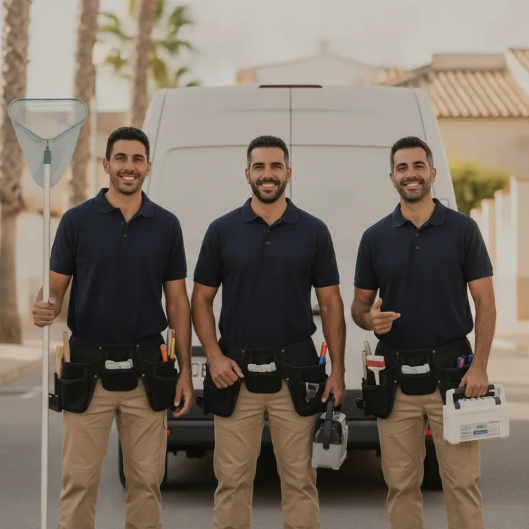 Mantenimiento de Piscinas equipo en Latina